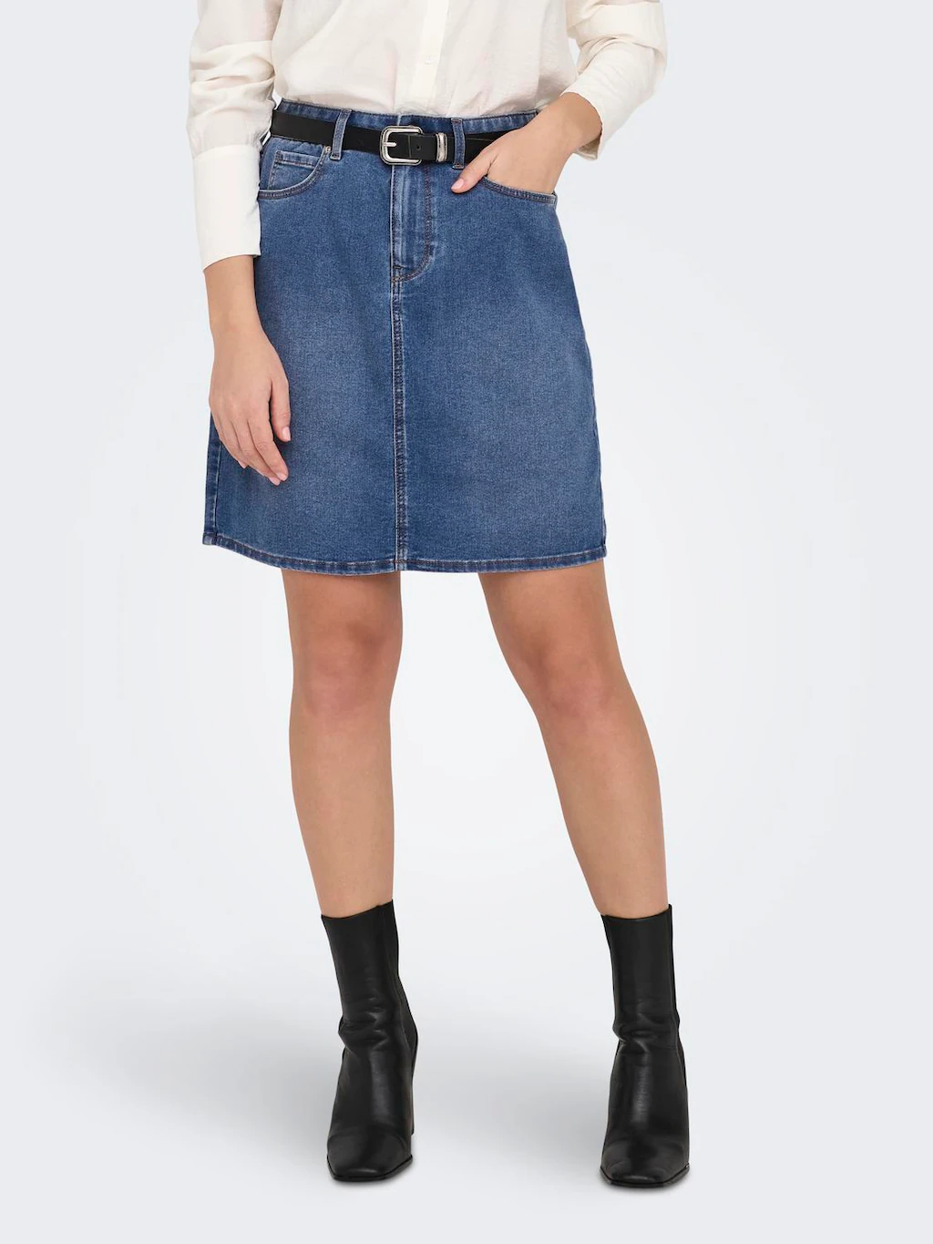 ONLY Jeansrock "ONLWONDER HW DNM SKIRT PIM NOOS" günstig online kaufen