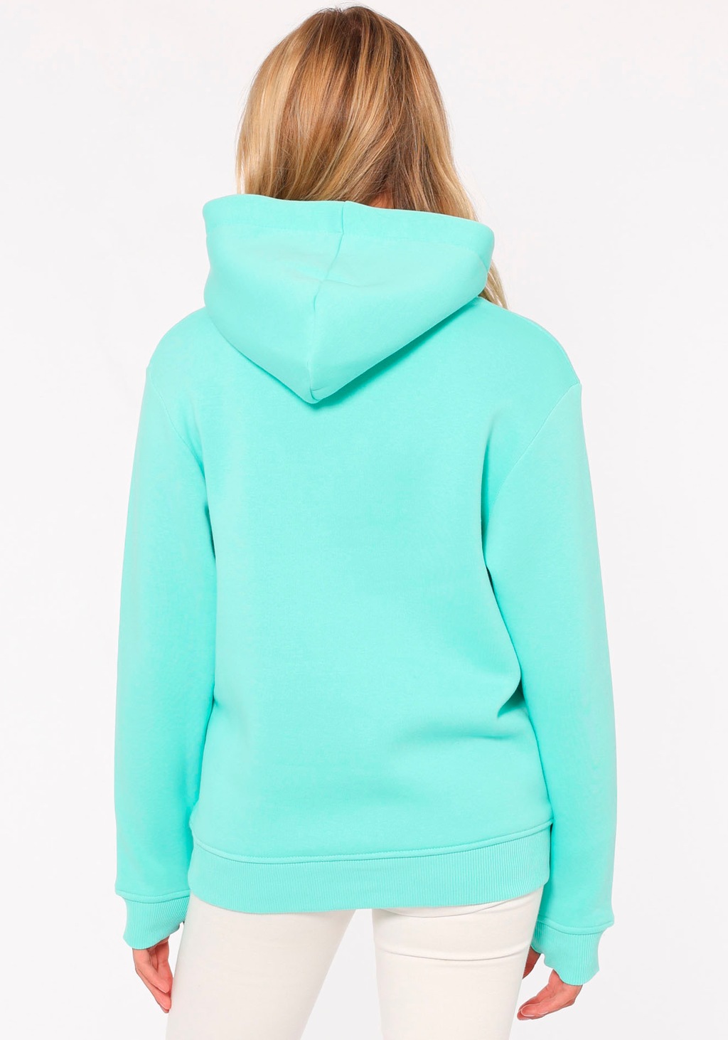 Zwillingsherz Hoodie Strand Meer Küste mit gleichfarbig gesticktem Ankermot günstig online kaufen