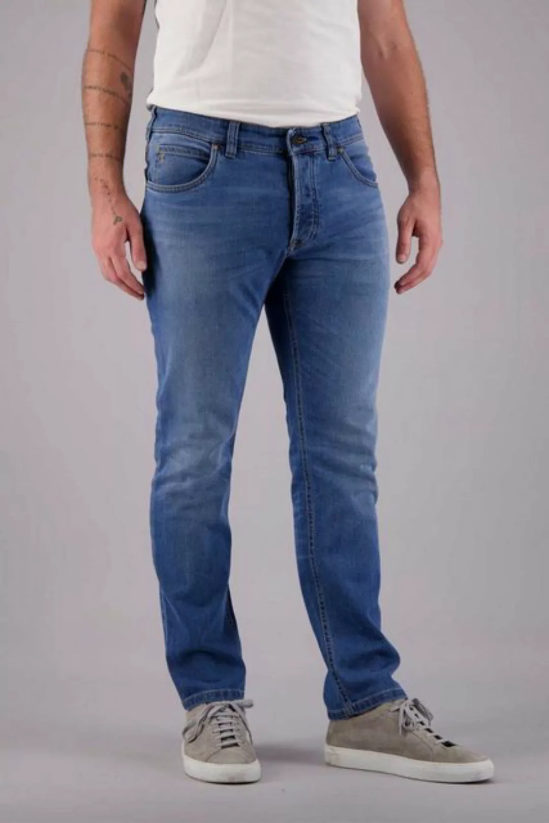 Atelier GARDEUR Straight-Jeans Atelier GARDEUR Biodegradable Denim blau günstig online kaufen