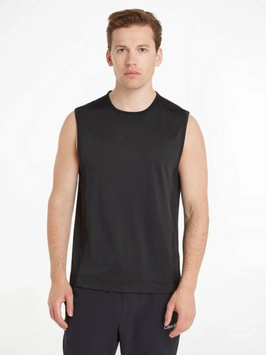 Calvin Klein Sport Muscleshirt mit Rundhalsausschnitt günstig online kaufen