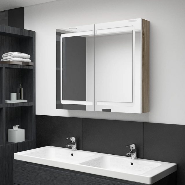 vidaXL Badezimmerspiegelschrank günstig online kaufen