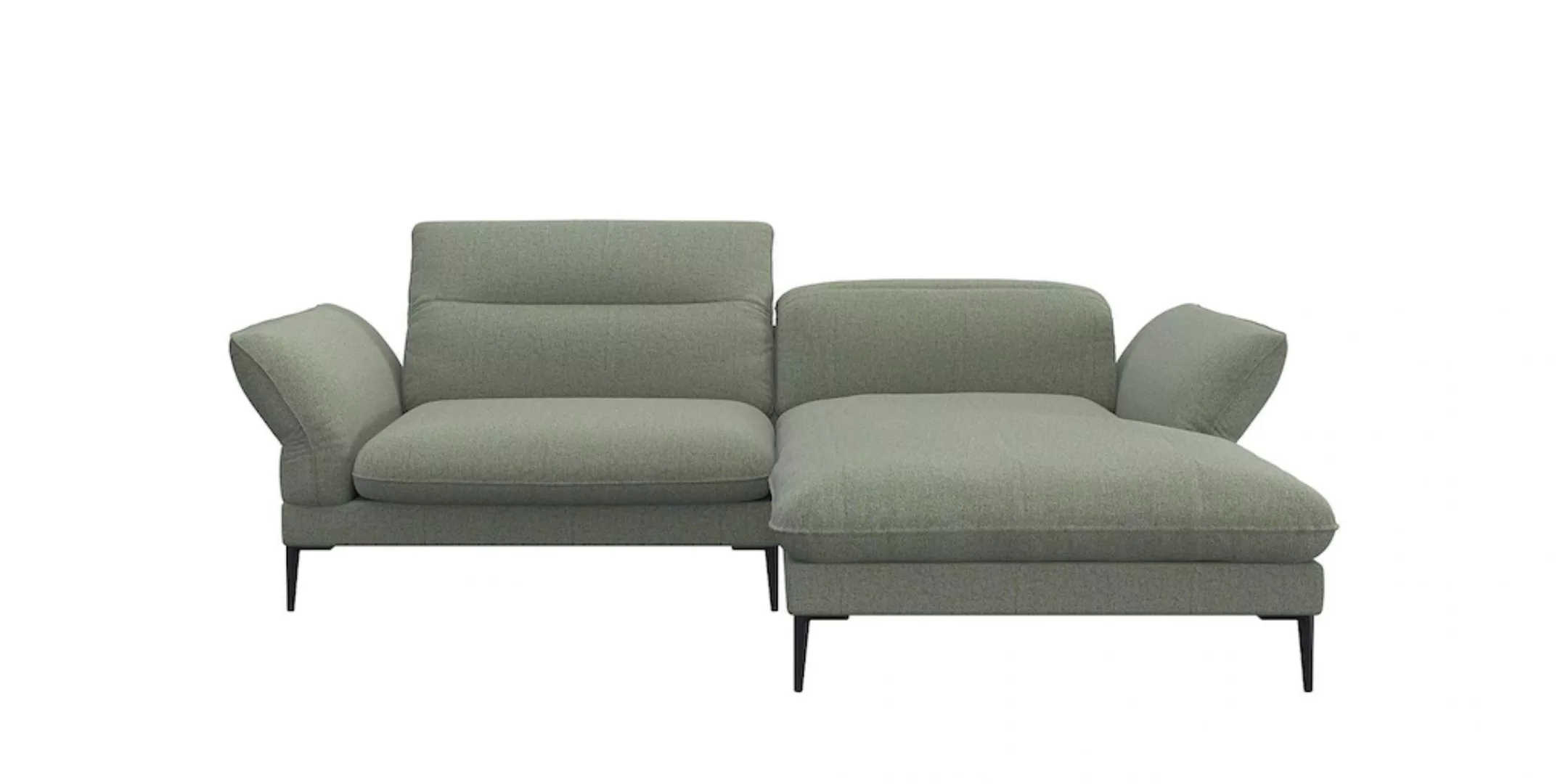 FLEXLUX Ecksofa "Salino, Funktionssofa mit Recamiere, Relaxsofa, Ecksofa", günstig online kaufen