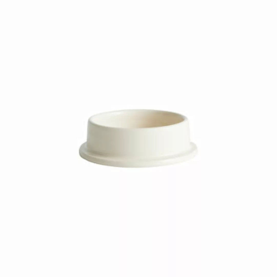 Kerzenleuchter Column Medium keramik weiß / Für Blockkerzen - Ø 11 cm - Hay günstig online kaufen