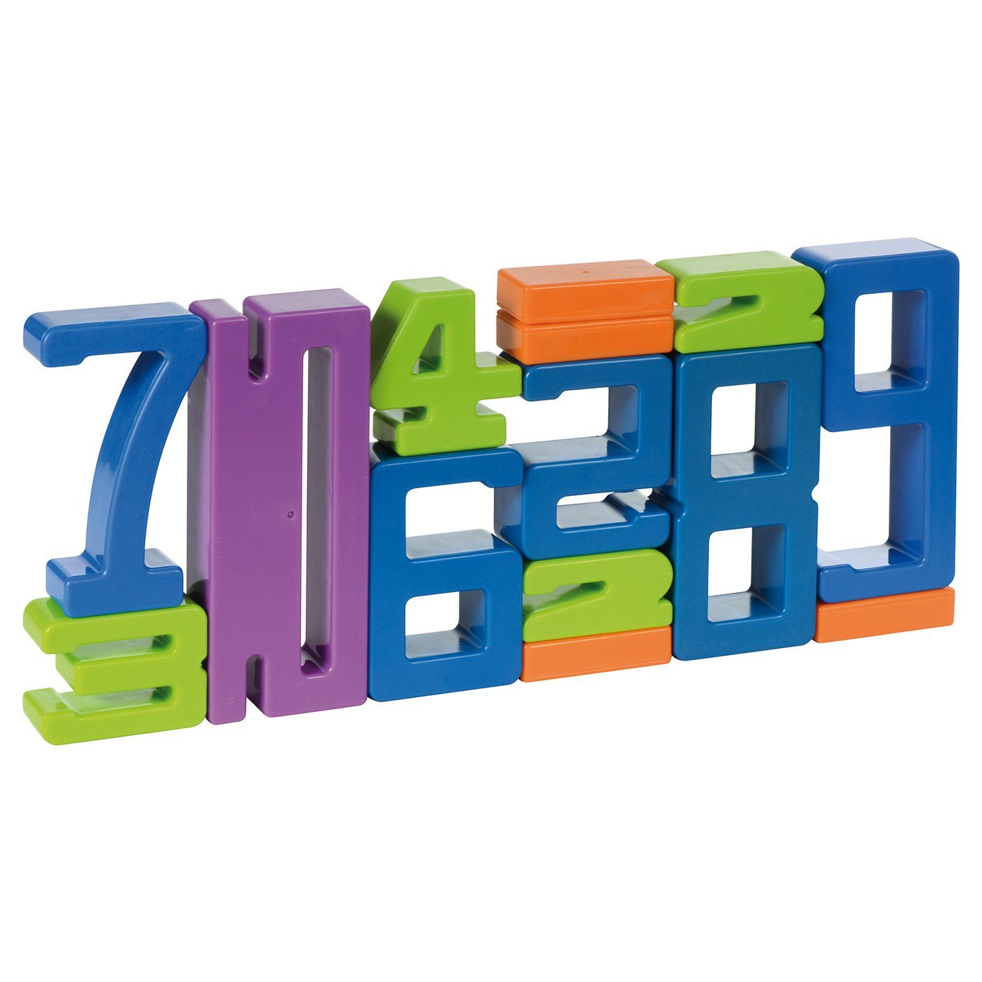 EDUPLAY Lernspielzeug Zahlen-Bausteine 1-10 in 4 günstig online kaufen