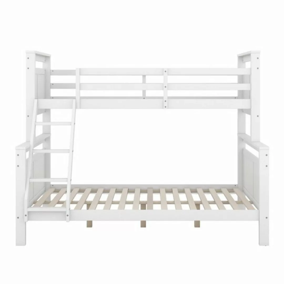 OKWISH Bett Etagenbett, Holzbett für Kinder 90(140)x200cm (mit Leiter und S günstig online kaufen