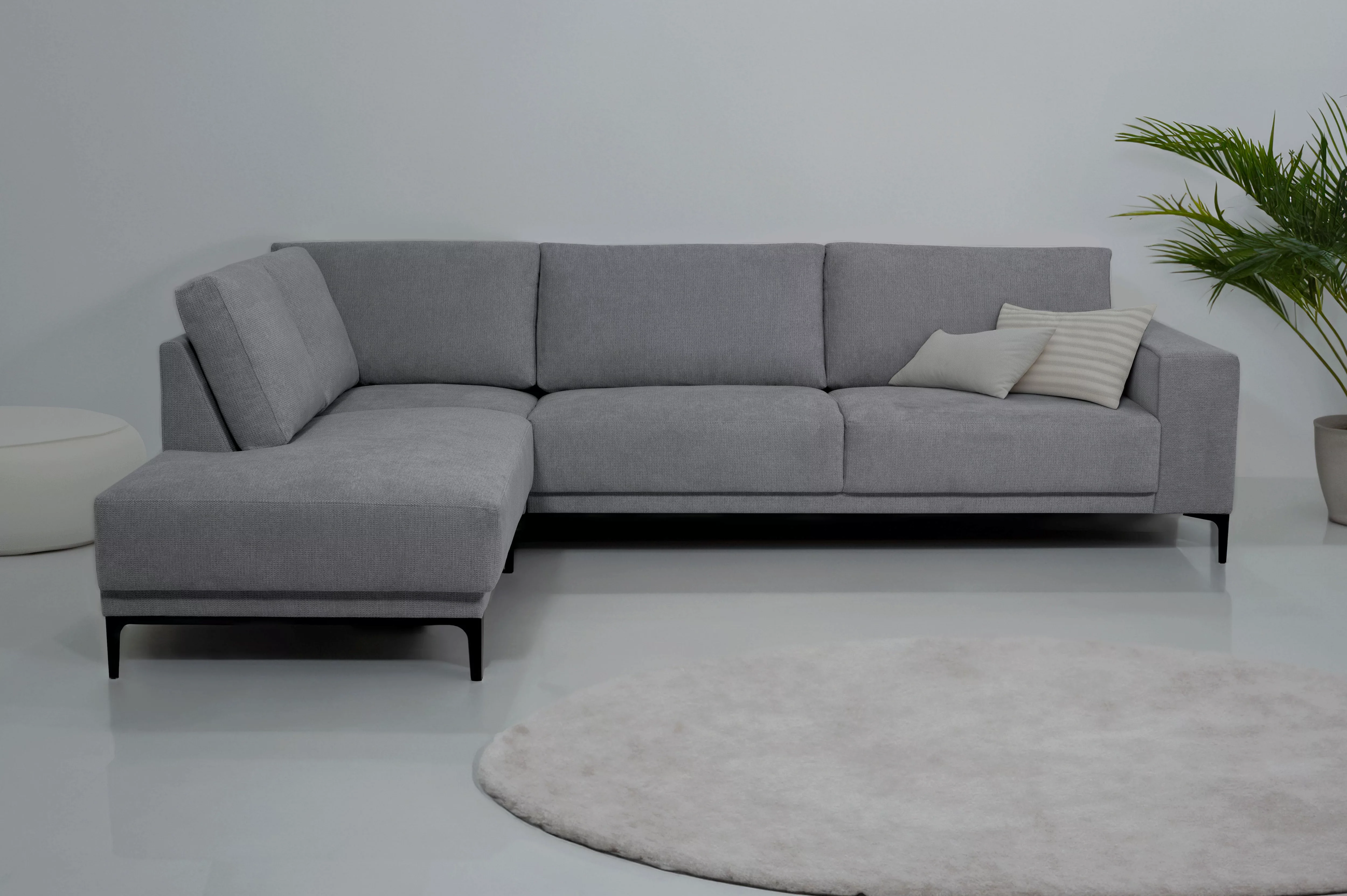 Places of Style Ecksofa "Xander, L-Form,", Breite 289 cm, Webstoff, Soft-To günstig online kaufen