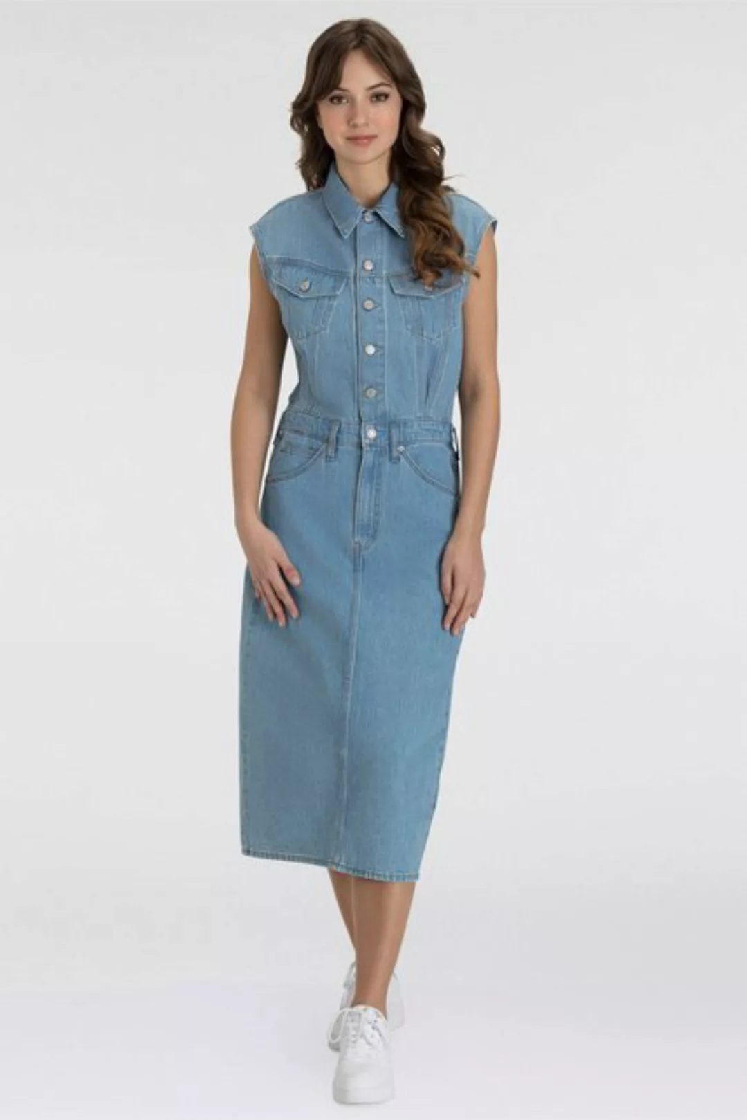 Levi's® Jeanskleid ICONIC SLEEVELESS DRESS günstig online kaufen