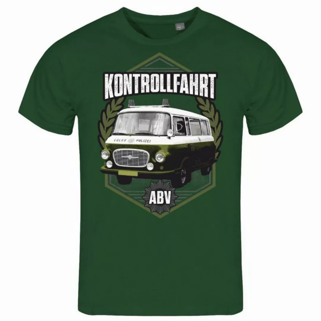 deinshirt Print-Shirt Herren T-Shirt Kontrollfahrt Funshirt mit Motiv günstig online kaufen