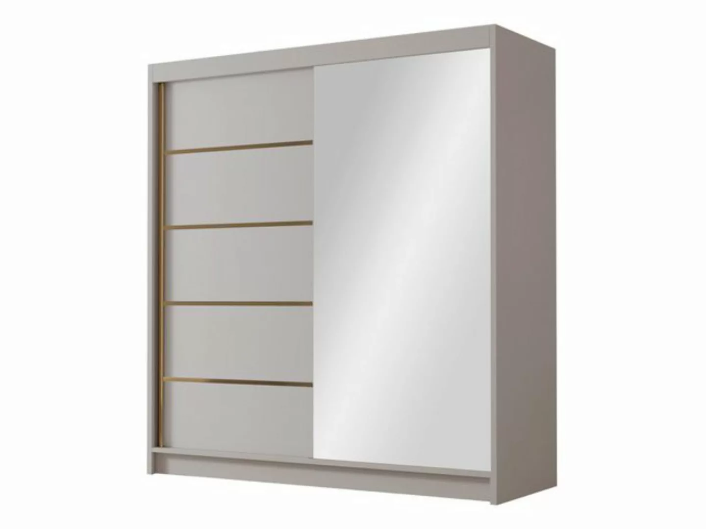 MIRJAN24 Kleiderschrank Bali III (mit zwei Schwebetüren) 180x58x215 cm, Fro günstig online kaufen