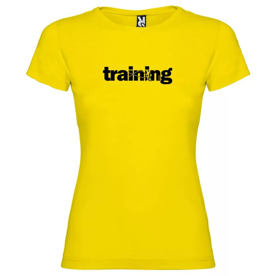 Kruskis Word Training Kurzärmeliges T-shirt M Yellow günstig online kaufen