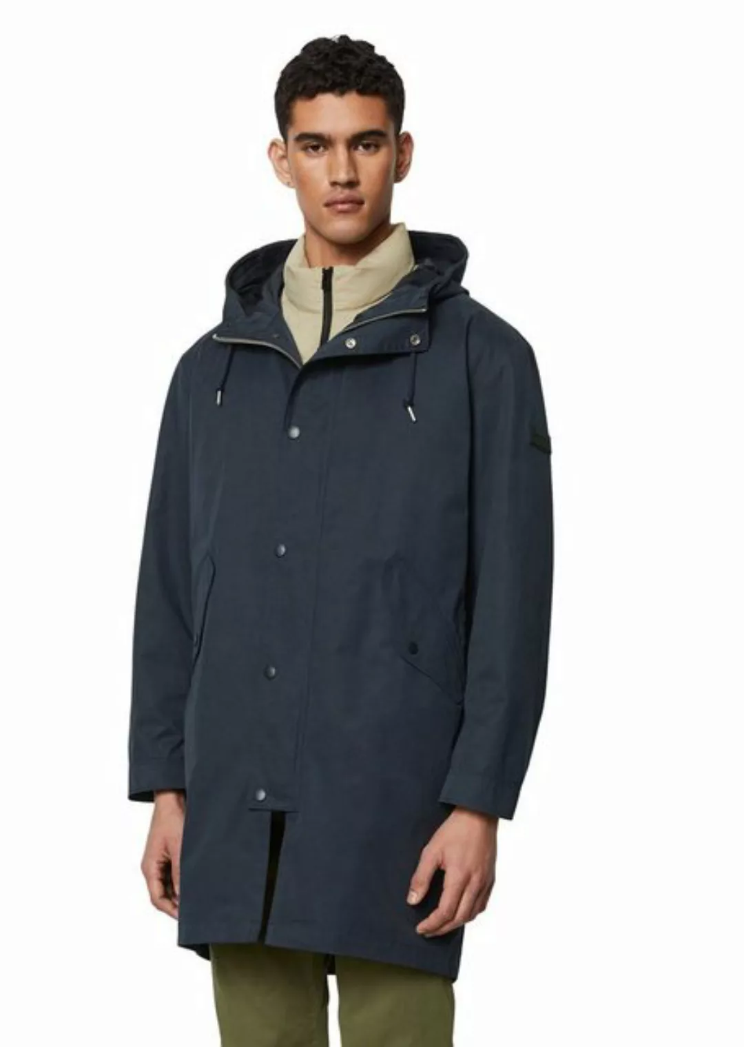 Marc O'Polo Outdoorjacke aus Technical-Poly-Cotton günstig online kaufen