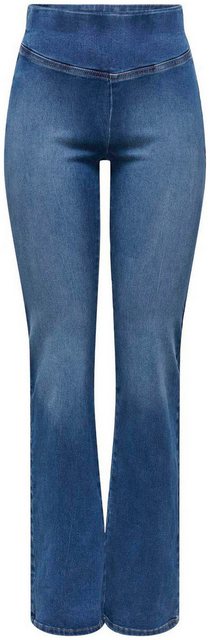 ONLY Bootcut-Jeans "ONLROYAL MID WAIST FLARED LEGGING DNM" günstig online kaufen