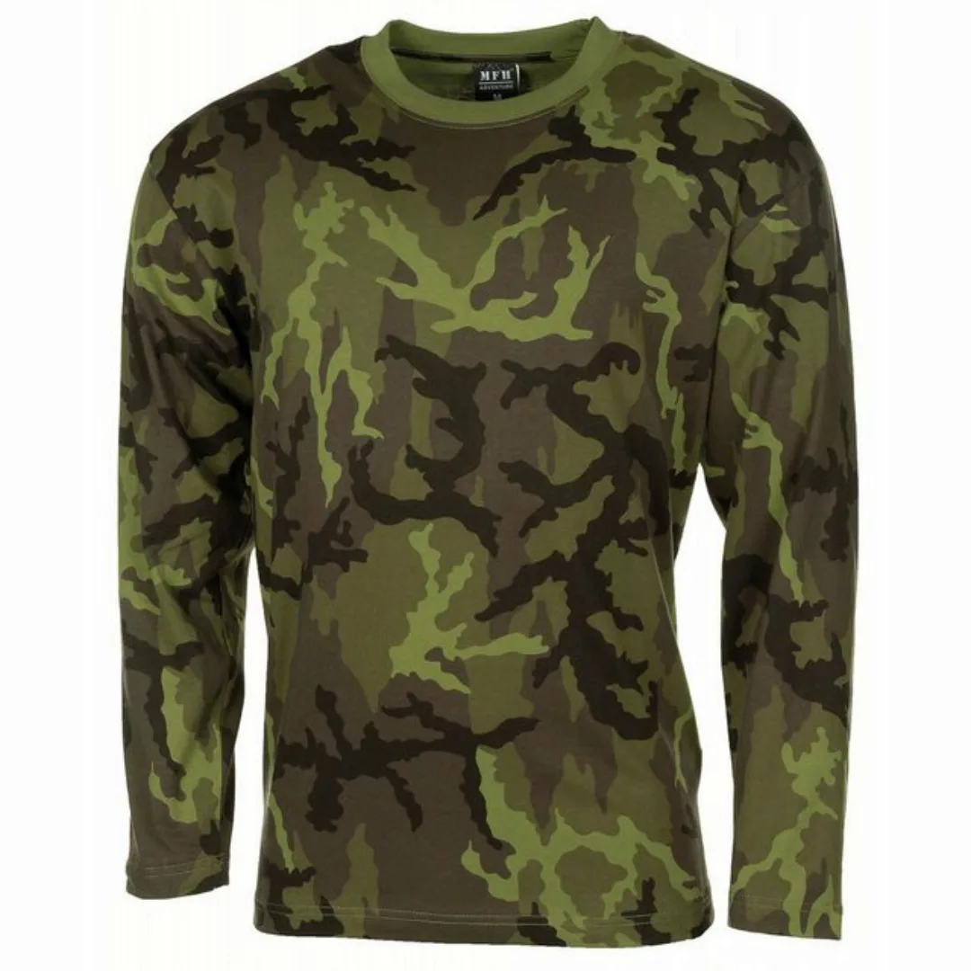 MFH T-Shirt MFH US Shirt, langarm, 170 g/m², M 95 CZ tarn günstig online kaufen