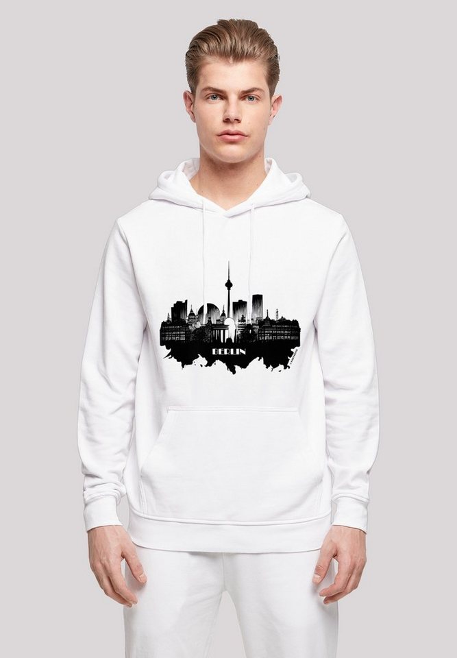 F4NT4STIC Kapuzenpullover Cities Collection - Berlin skyline Print günstig online kaufen