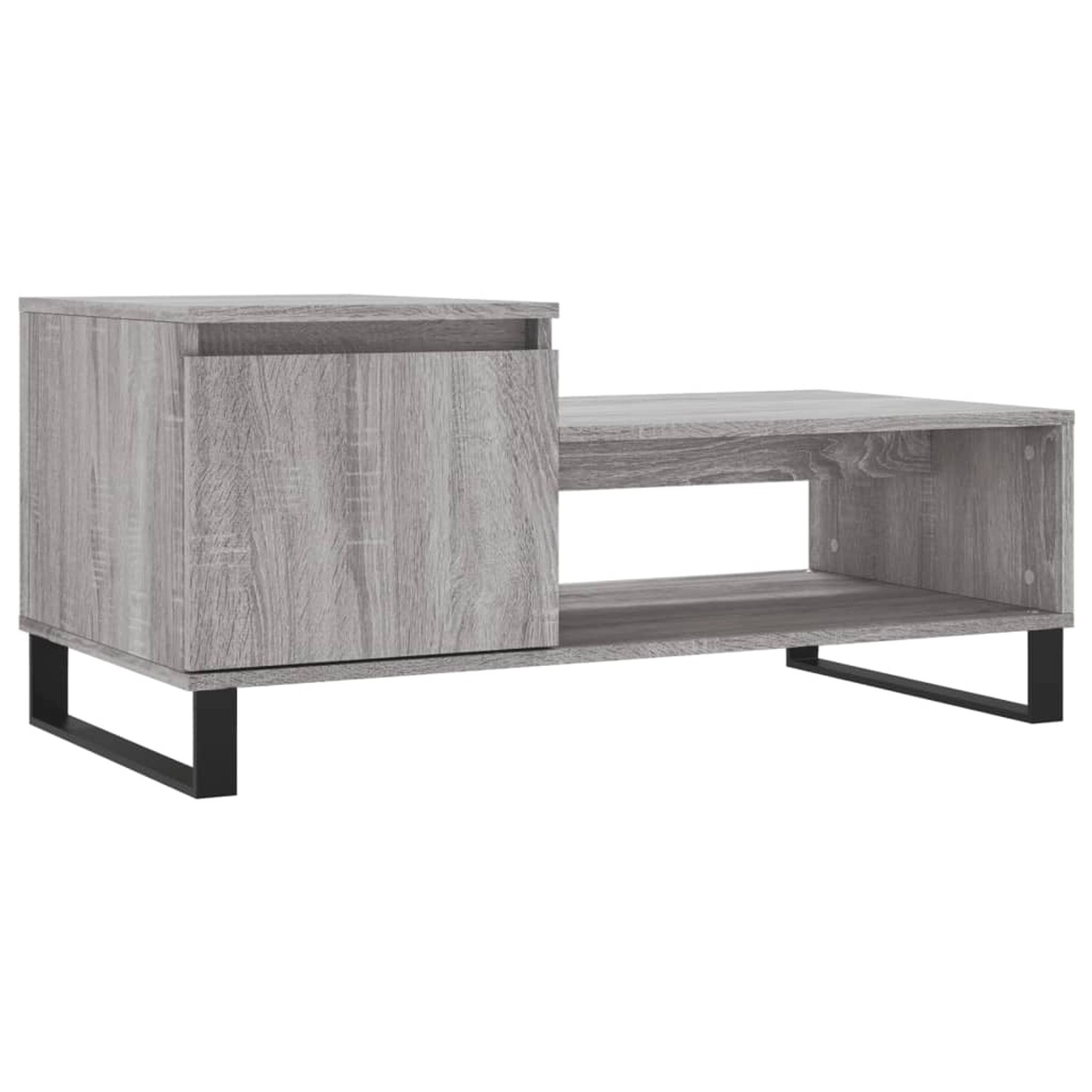 vidaXL Couchtisch Grau Sonoma 100x50x45 cm Holzwerkstoff Modell 1 günstig online kaufen