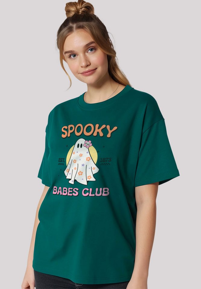 F4NT4STIC T-Shirt Retro Halloween Spooky Babes Club Premium Qualität, Hallo günstig online kaufen