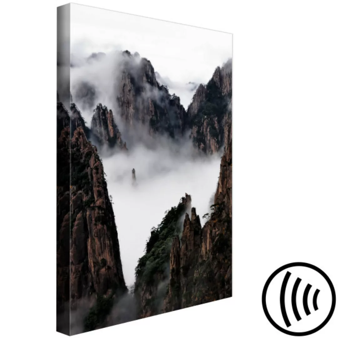 Wandbild Fog Over Huang Shan (1 Part) Vertical XXL günstig online kaufen