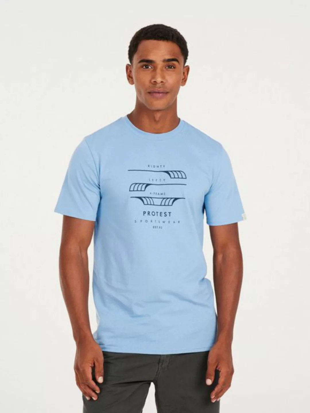 Protest Kurzarmshirt PRTRIMBLE t-shirt Dusk Blue günstig online kaufen