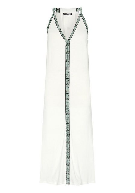 Chiemsee Maxikleid Kleid mit beschrifteten Streifen 1 günstig online kaufen