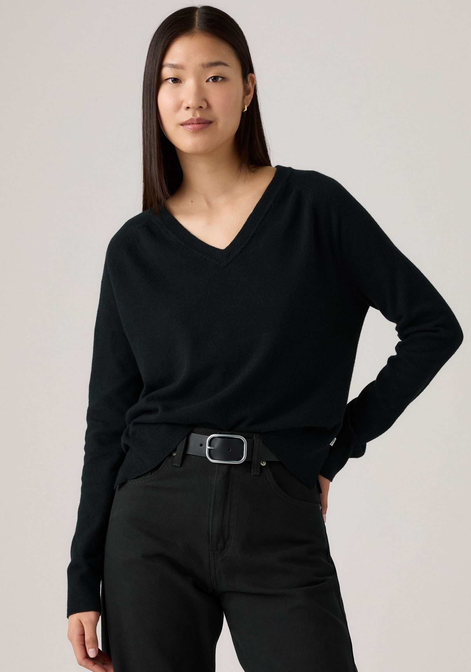 Levi's® V-Ausschnitt-Pullover TARA SUPER SOFT V günstig online kaufen