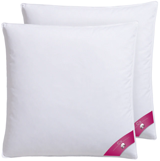 RIBECO Federkissen »Johanna Kopfkissen-Spar-Set: 40x80 cm, 80x80 cm erhältl günstig online kaufen