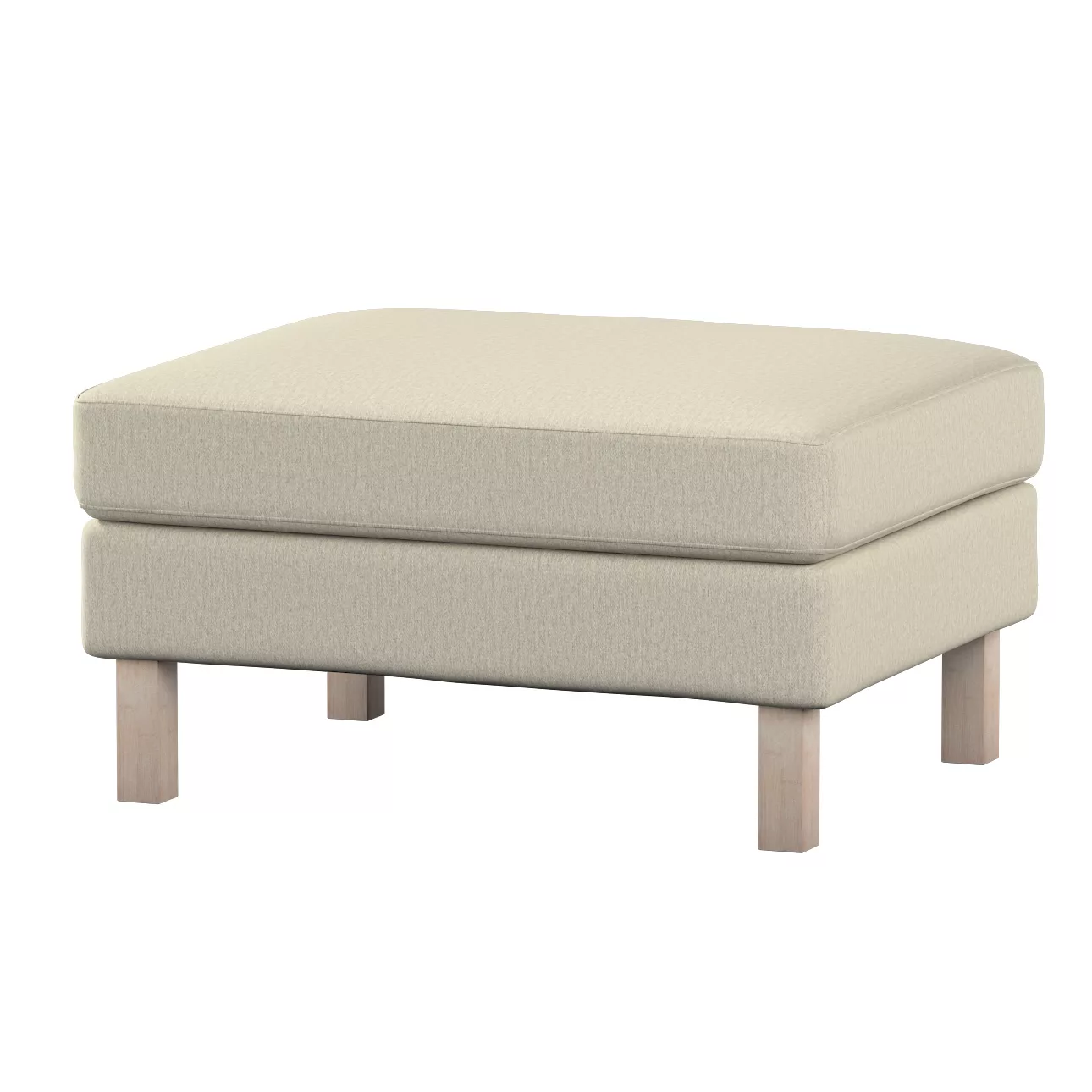 Bezug für Karlstad Hocker, beige-grau, Husse, Karstadt Hocker, Madrid (161- günstig online kaufen