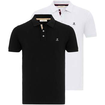 Antioch  T-Shirts & Poloshirts Beau Polo Neck 2 Pack Regular Fit T-Shirt günstig online kaufen
