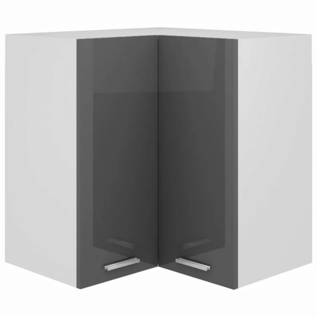 vidaXL Eckschrank vidaXL Eckhängeschrank Weiß 57x57x60 cm Holzwerkstoff günstig online kaufen