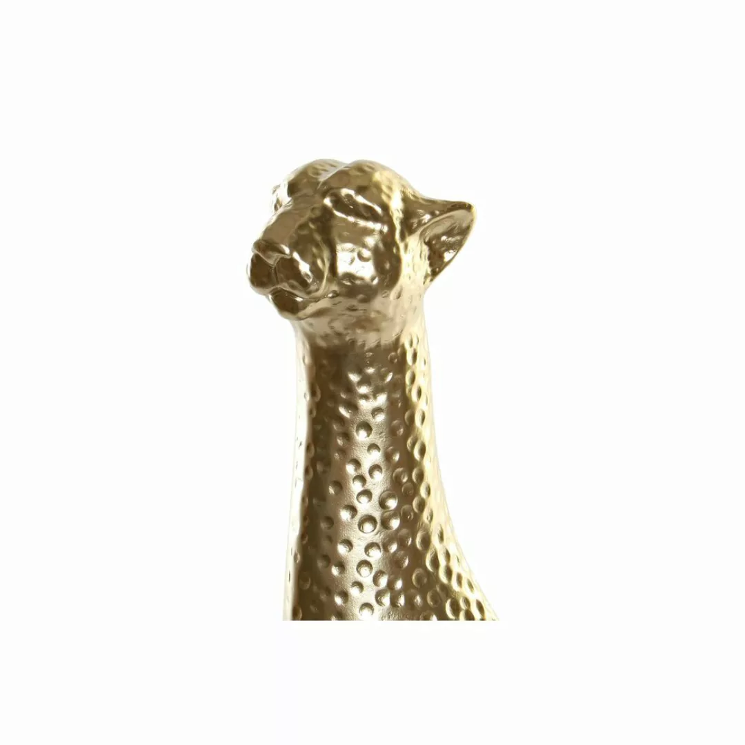 Deko-figur Dkd Home Decor Golden Leopard Harz (18.5 X 12.8 X 62 Cm) günstig online kaufen