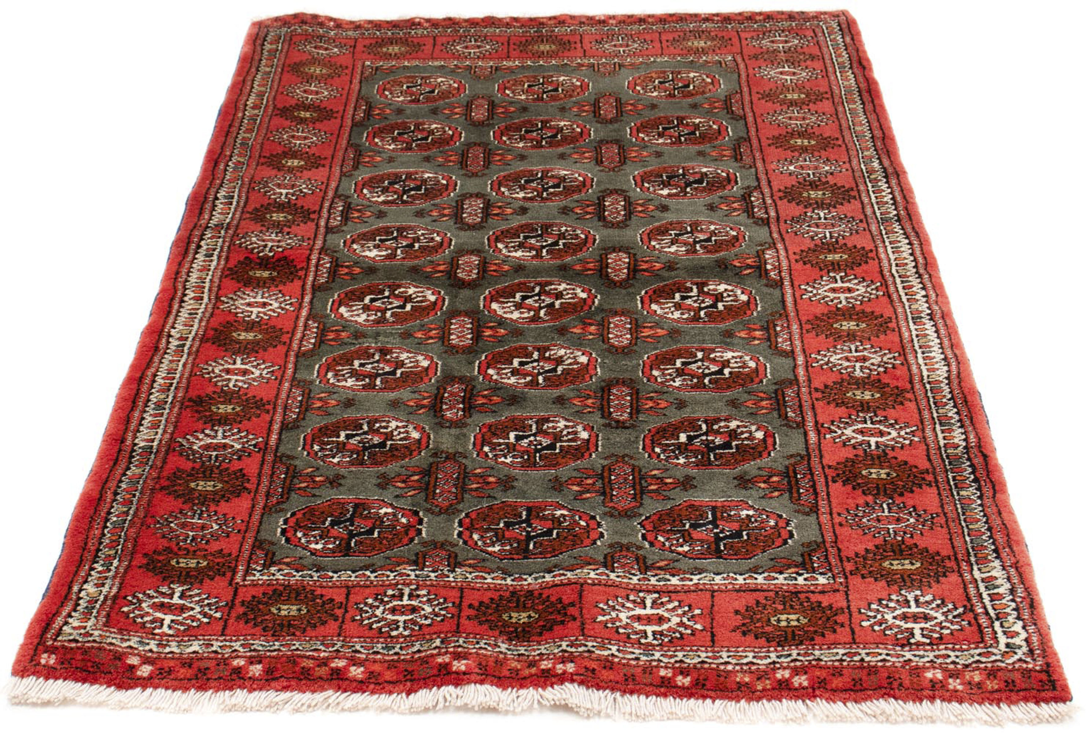 morgenland Orientteppich »Belutsch - 158 x 97 cm - grau«, rechteckig, Wohnz günstig online kaufen