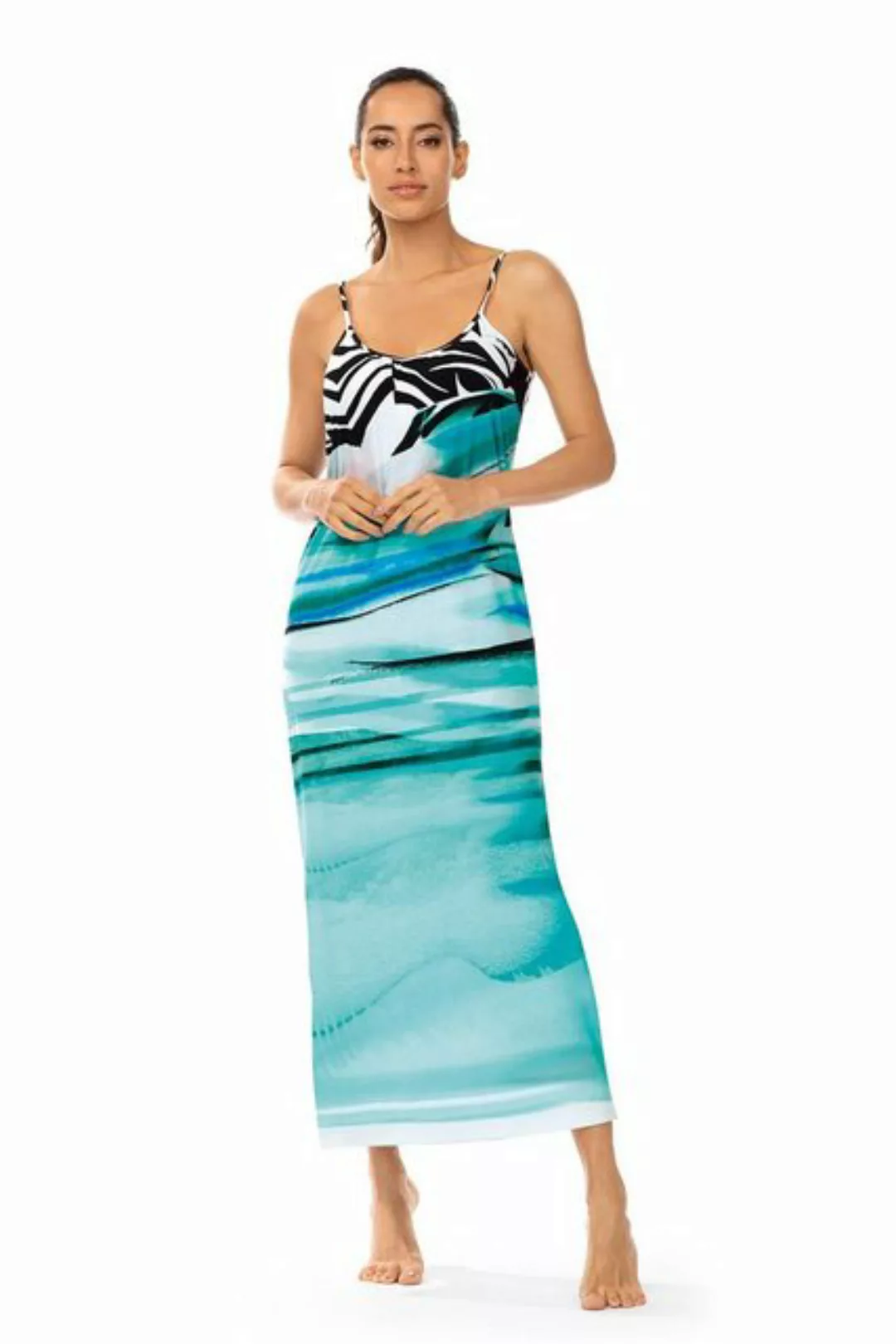 Ascafa Strandkleid (Set, 1-tlg., Set) Damen Strandkleid 125cm Sommerkleid i günstig online kaufen