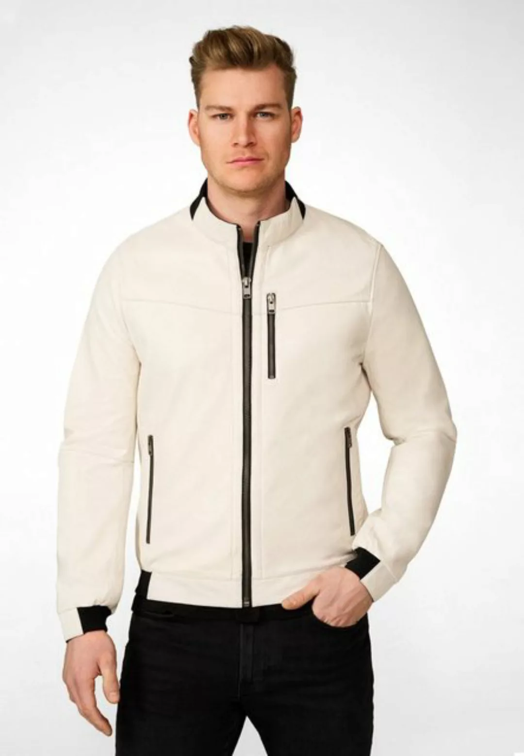 RICANO Lederjacke Durano Hochwertiges Lamm-Nappa Leder günstig online kaufen