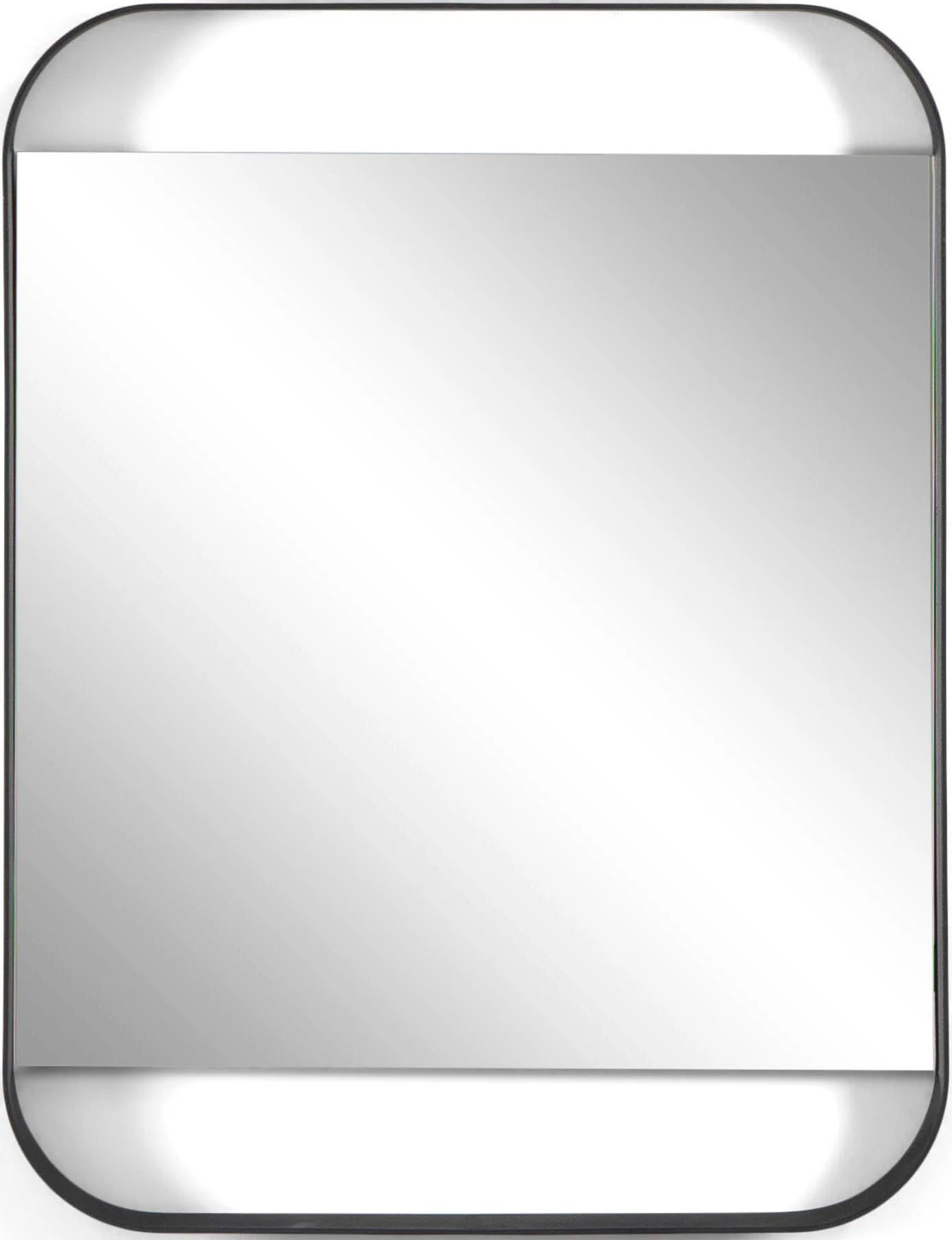 Spinder Design Wandspiegel "REX MIRROR Spiegel - Schwarz", Metall, Breite 4 günstig online kaufen