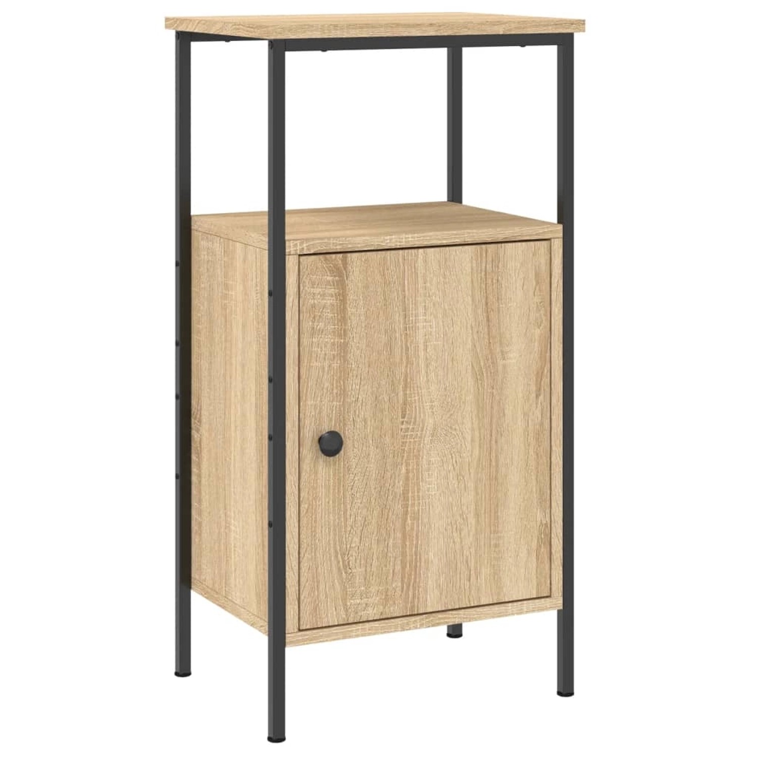 vidaXL Nachttisch Sonoma-Eiche 41x31x80 cm Holzwerkstoff günstig online kaufen