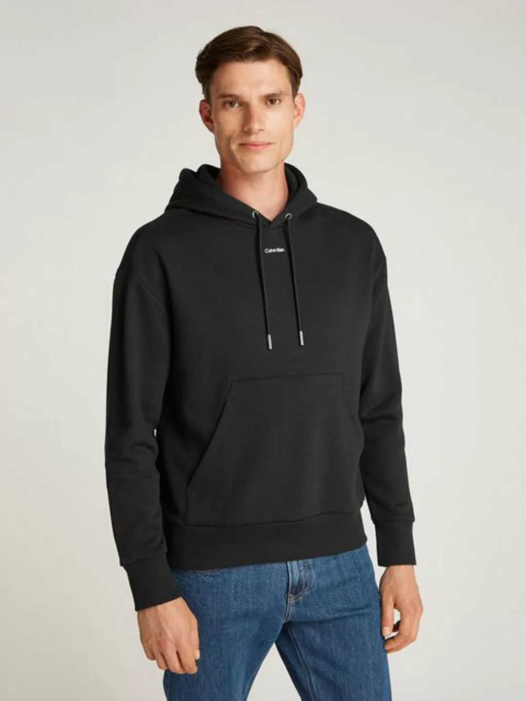 Calvin Klein Kapuzensweatshirt "NANO LOGO HOODIE", mit Logoschritftzug günstig online kaufen