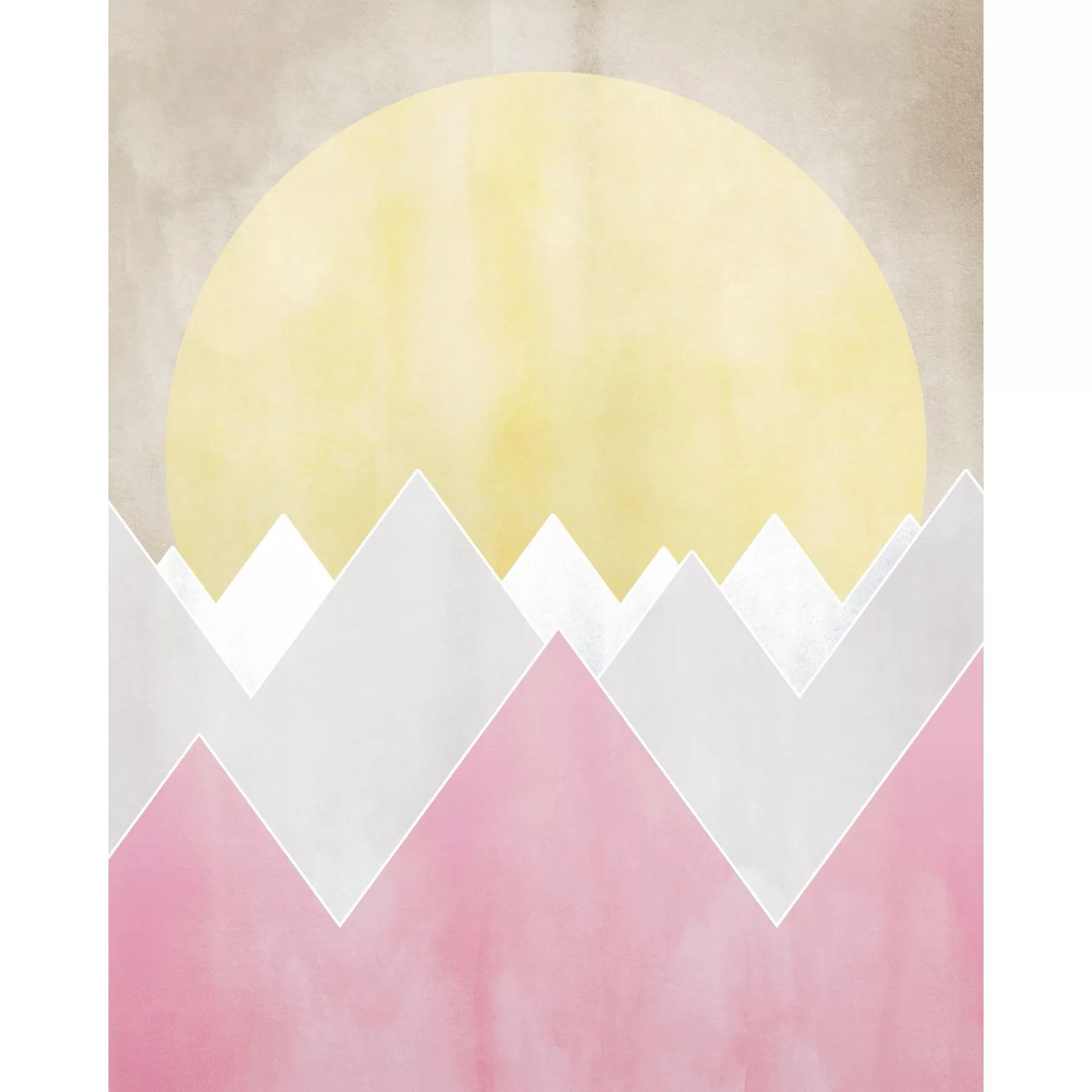 KOMAR Vlies Fototapete - Sunrise Spring - Größe 200 x 250 cm mehrfarbig Gr. günstig online kaufen