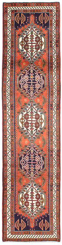 morgenland Orientteppich »Perser - Nomadic - 293 x 69 cm - rost«, rechtecki günstig online kaufen