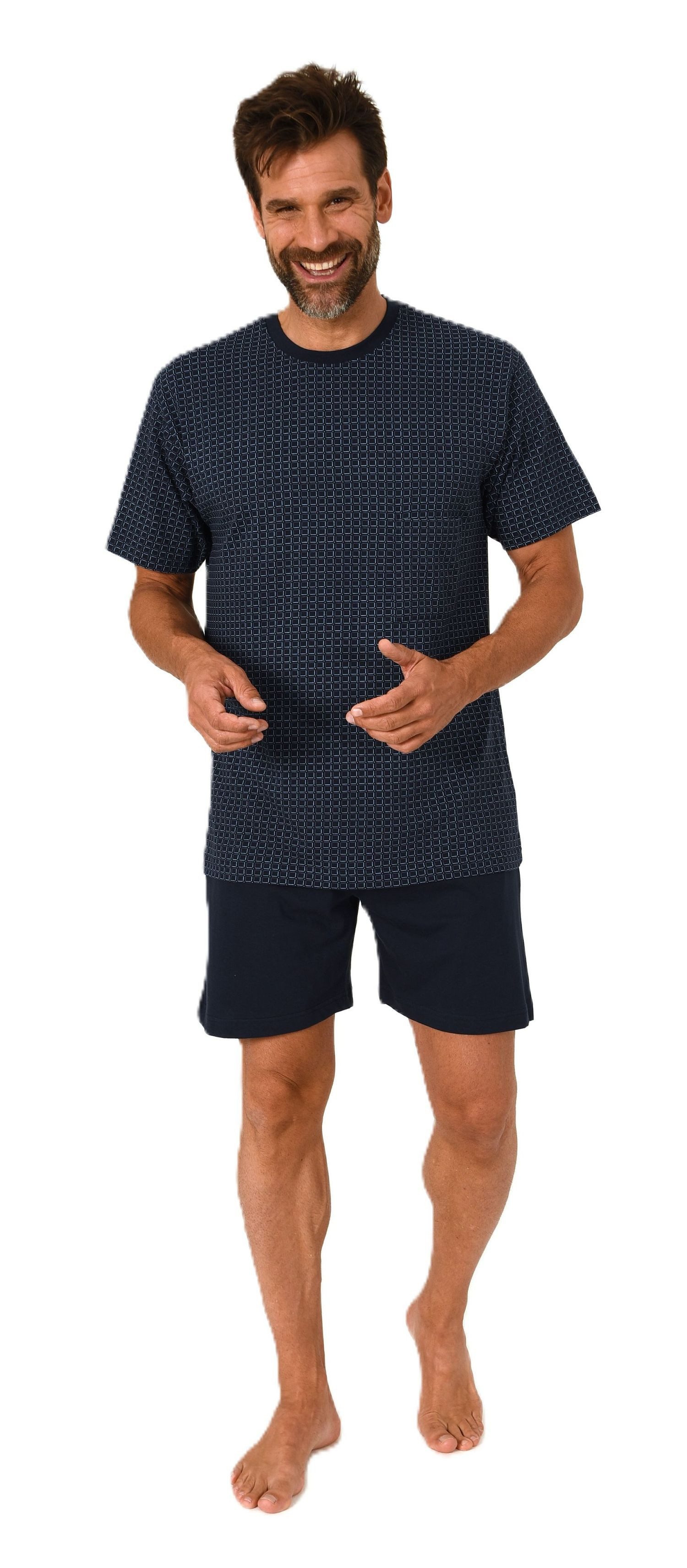 Normann Pyjama Normann Herren Schlafanzug Shorty günstig online kaufen