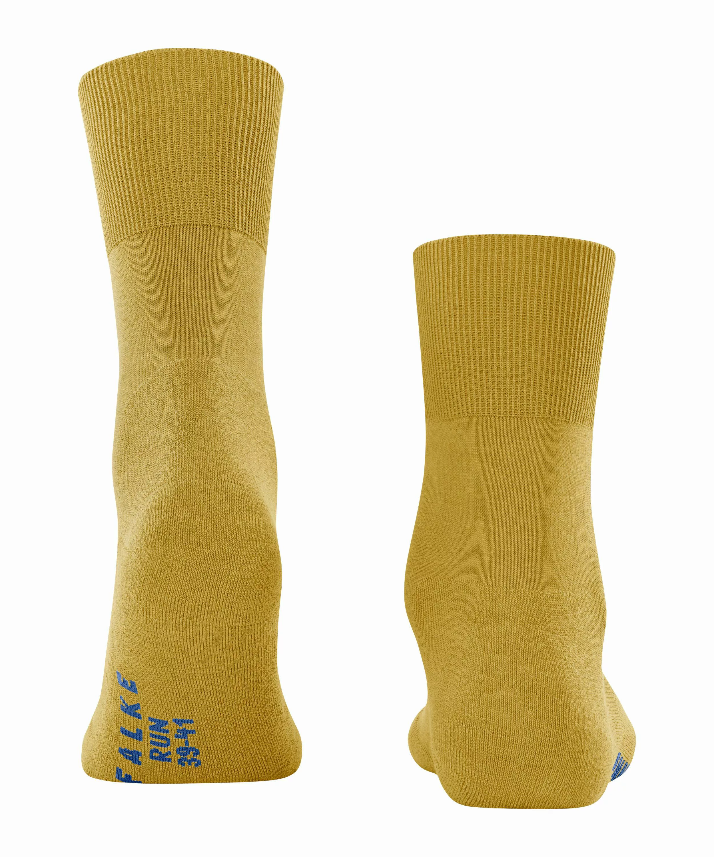 FALKE Run Socken, 44-45, Gelb, Uni, Baumwolle, 16605-122204 günstig online kaufen
