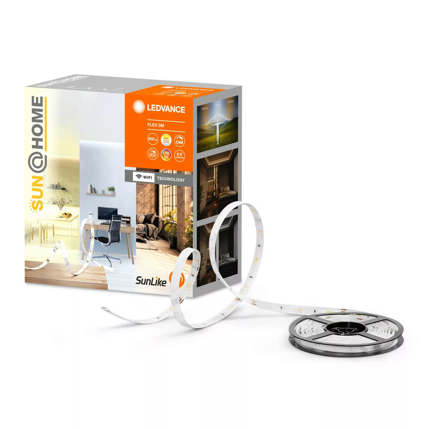 LEDVANCE SUN@Home Flex, LED-Strip, Länge 3 Meter günstig online kaufen