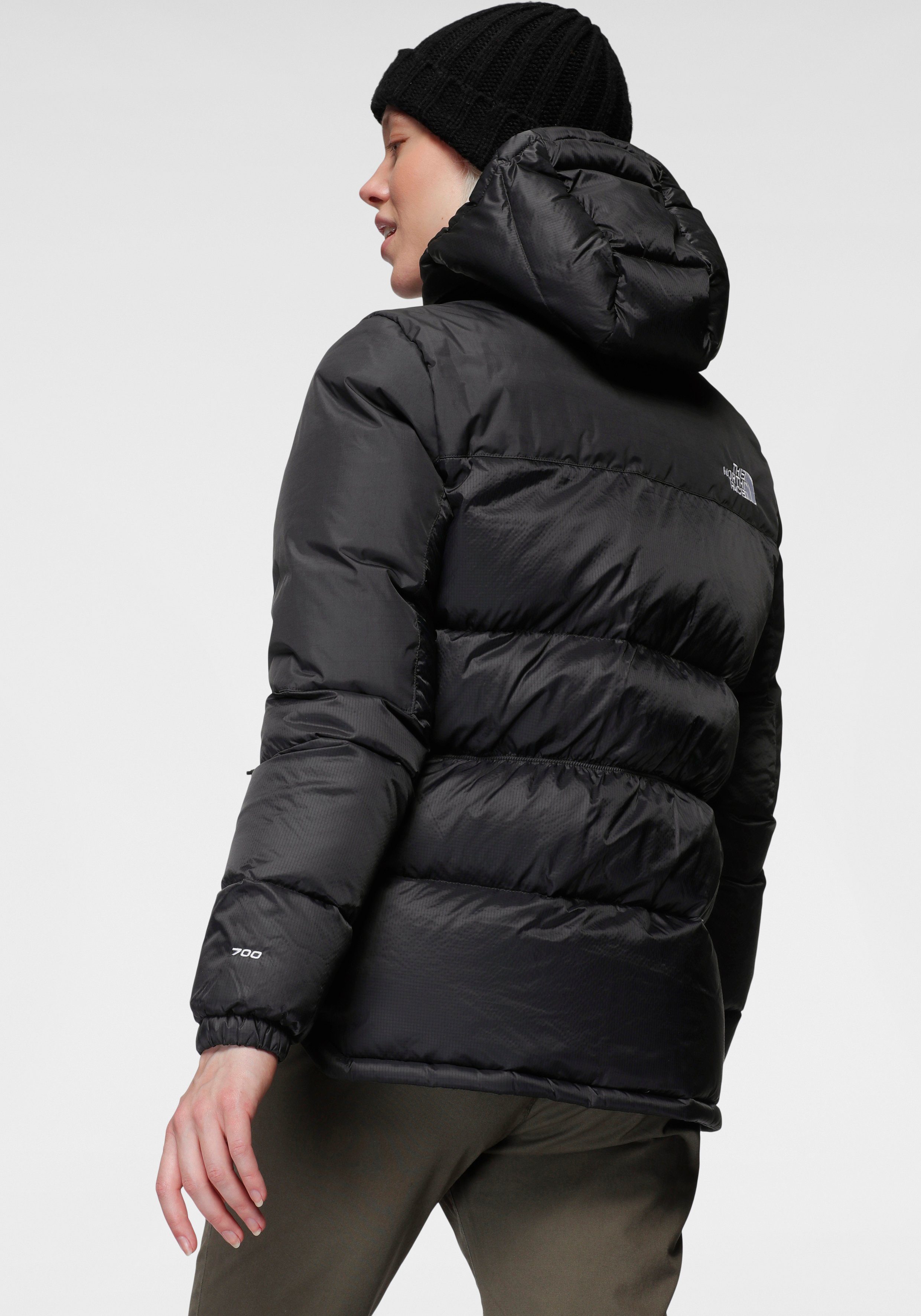 The North Face Daunenjacke, mit Kapuze, Daunenfüllung, sehr warm, winddicht günstig online kaufen