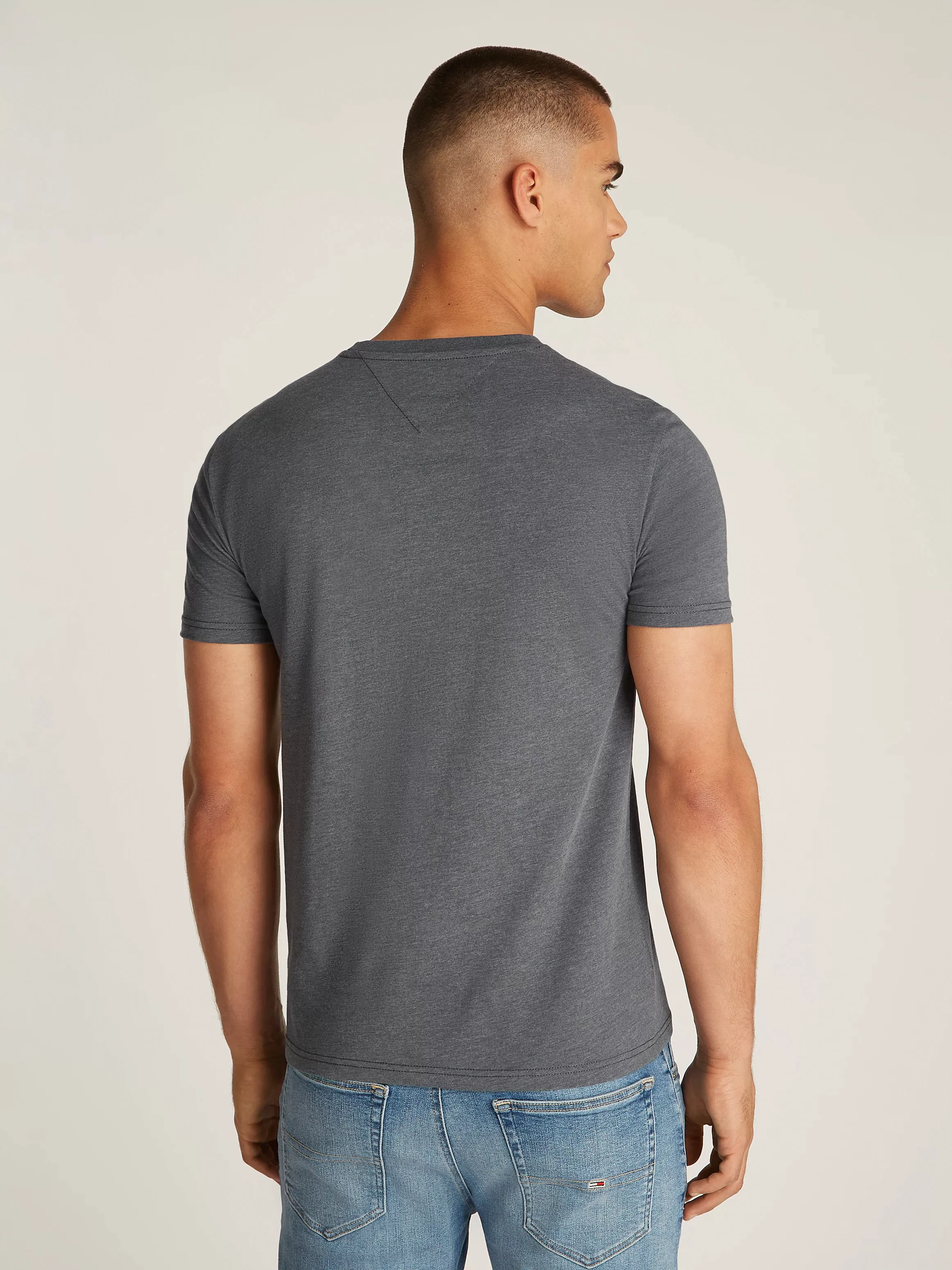 Tommy Jeans T-Shirt "TJM XSLIM JASPE HTR TEE EXT", in Melange-Optik günstig online kaufen