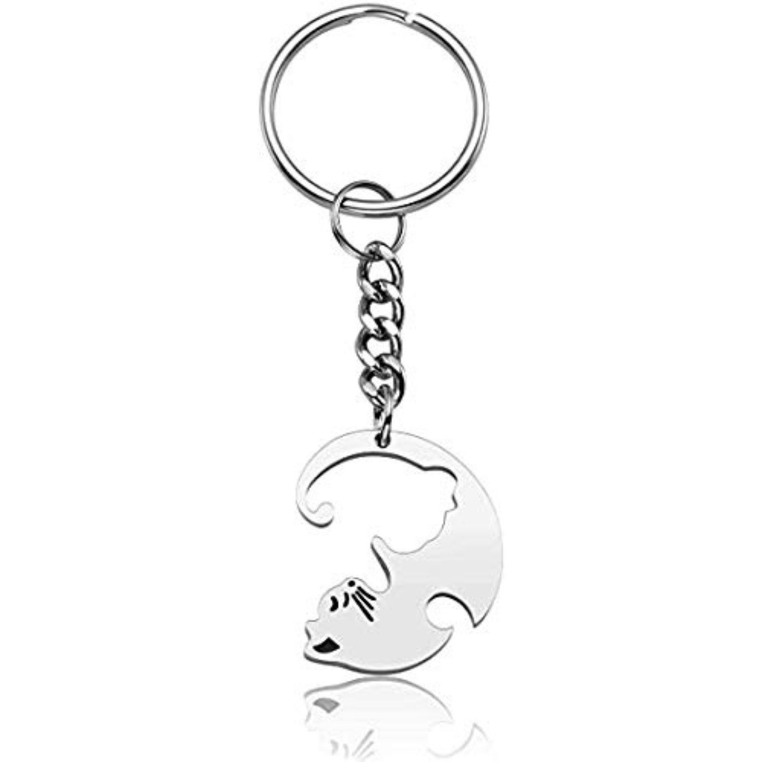 Geschenkehöhle Schlüsselanhänger Set 2 Paar Yin günstig online kaufen