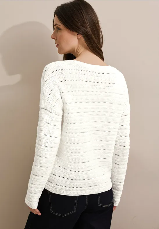 Cecil Strickpullover, im soften Baumwoll-Mix günstig online kaufen