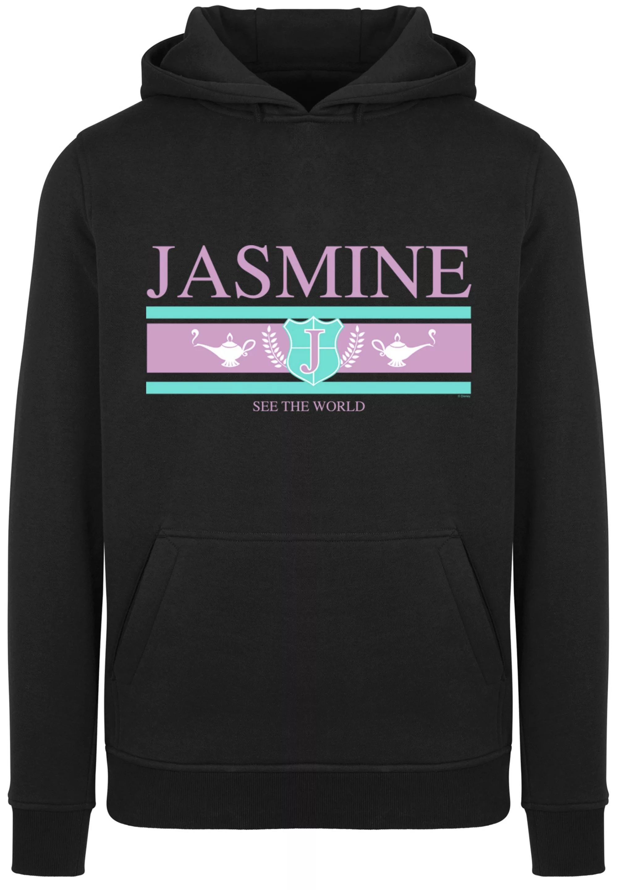 F4NT4STIC Kapuzenpullover "Disney Jasmine See The World", Print günstig online kaufen