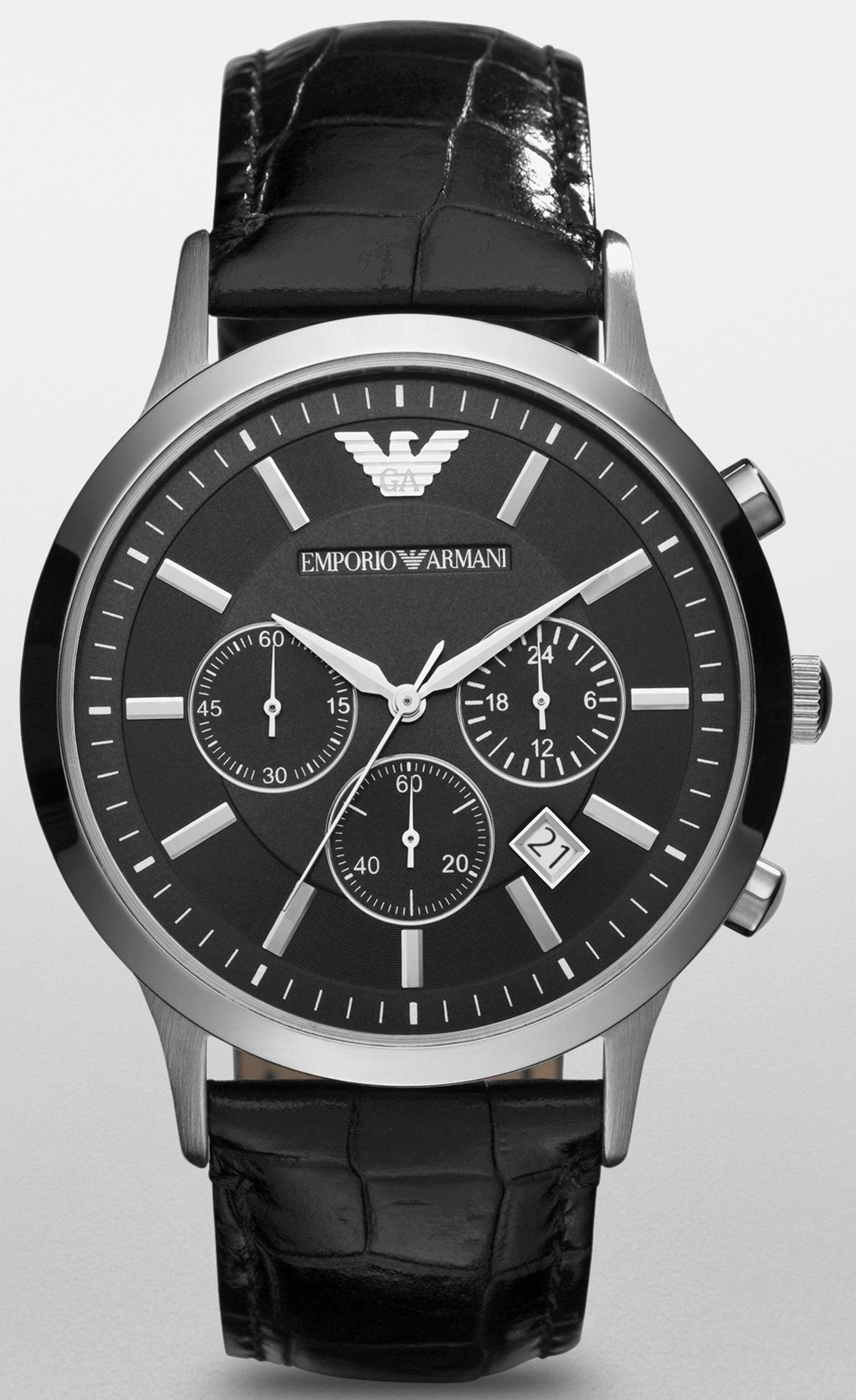 Emporio Armani Chronograph Emporio Armani Herren-Uhren günstig online kaufen