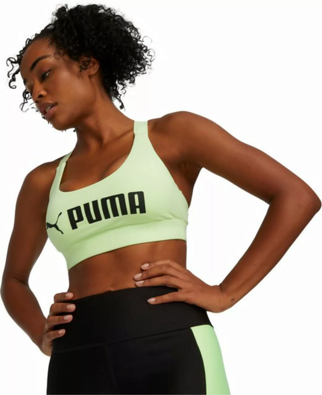 PUMA Tanktop Puma Fit Mid-Support Trainings-BH günstig online kaufen