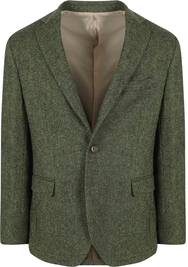 Suitable Birds Eye Blazer Merinowolle Grün - Größe 58 günstig online kaufen