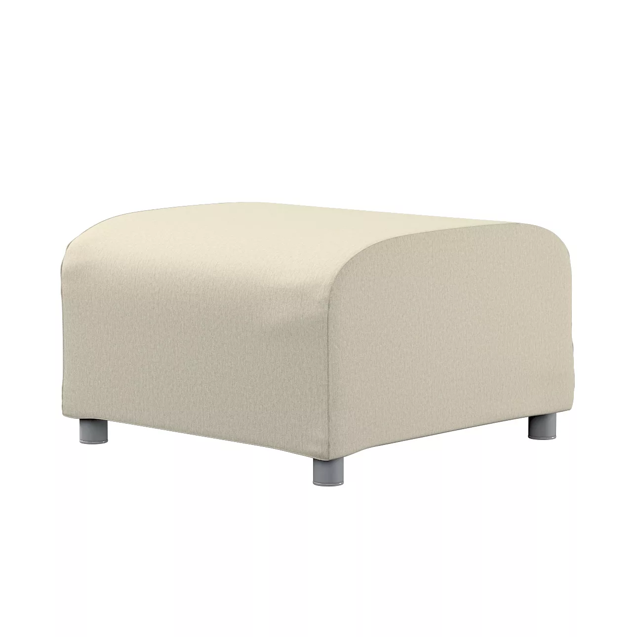 Bezug für Klippan Hocker, beige-grau, Husse, Klippan Hocker, Madrid (161-59 günstig online kaufen