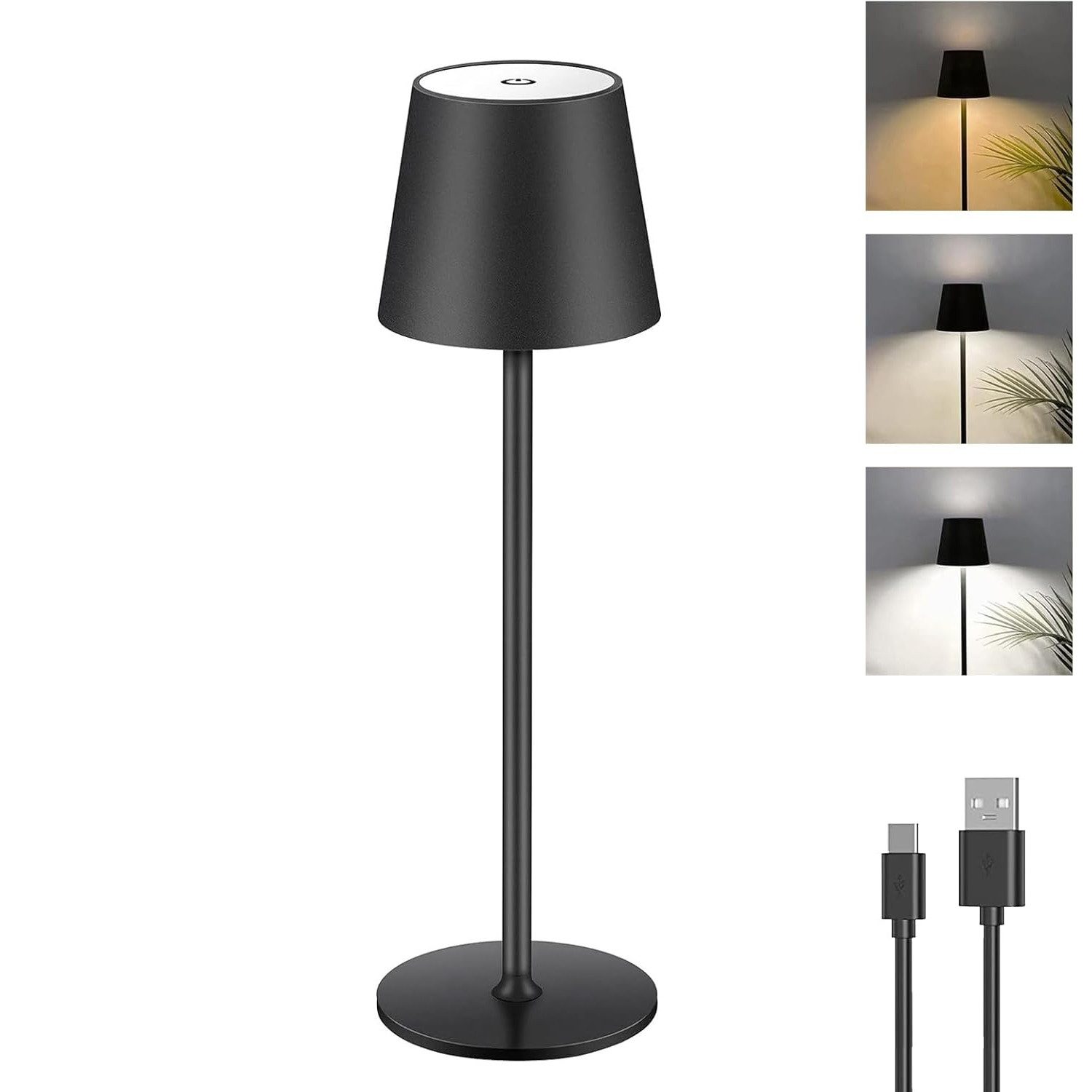 zggzerg LED Schreibtischlampe Dimmbare LED, Touch günstig online kaufen